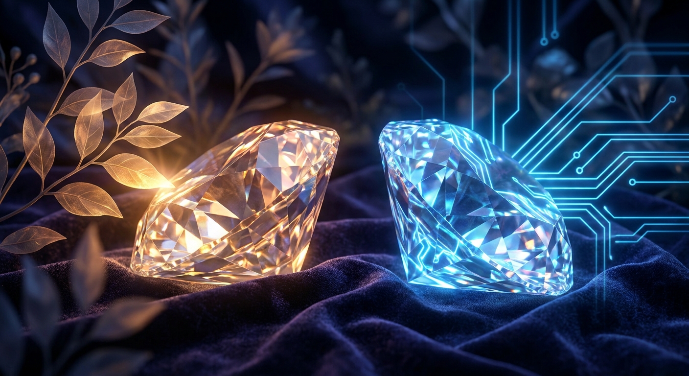 lab diamonds vs real diamonds cost